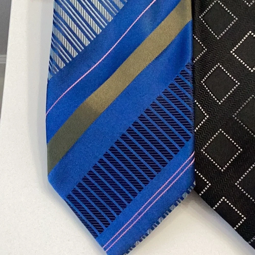 EUC Alfani silk tie and unknown handmade ties